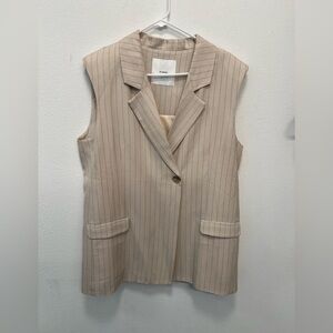 By Johnny Cream Pinstripe Vest